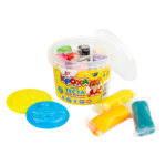 Тесто для лепки 12 цв. Луч Кроха с формочками 35С 2305-08