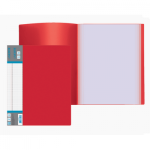 Папка с 30 карманами deVente 3102405 красная