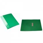 Папка с бок. зажимом Бюрократ с карман PZ07 816855 зеленый