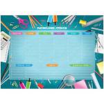 Расписание уроков А3 ArtSpace Пиши-стирай School timetable магнитное 335738