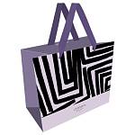 Пакет подарочный MESHU Black stripes MS_66202 26х32х12см