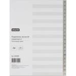 Разделитель А4 A-Z 20 л. сер. пластик Attache 640499