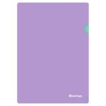 Папка-уголок А4 Berlingo Haze 200мкм LFp_A4922 софт-тач мятная/сиреневая 