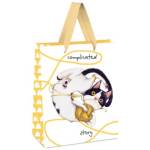 Пакет подарочный MESHU Complicated story белый крафт 11*14*6,5см MS_45668