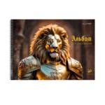 Альбом д\рис. 40 л. (спираль) К-Э Рыцарь мел.карт., блок 110 гр. АС402638