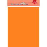 Фоамиран 50х70 см оранжевый Апплика 0,7 мм С2926-13