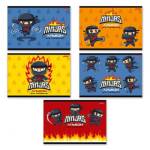 Альбом д\рис. 16 л. SVETOCH Юный ниндзя мелов.карт. 000651