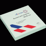 Стикеры 76х76 мм 100л. Attomex 2010710 голубая