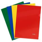 Папка-уголок А4 СТАММ 180мкм непрозрачная ассорти ММ-31320