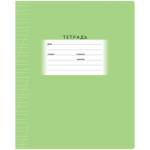 Тетрадь 12 л. (косая) БиДжи Школьная зеленая Т5ск12 54502 эконом