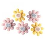 Декоративные украшения deVENTE 8130214 Daisies 5 шт