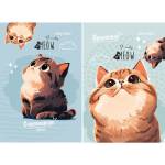 Блокнот А7 48 л. П-П Кот-пушистик Б48-4709 КБС