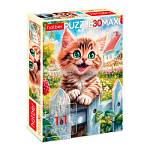 Пазлы 30 эл. А4 MAXI Счастливый котик 30ПЗ4_34431 ЧЗ