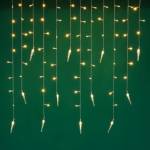 Гирлянда-бахрома 0,5-0,7х2,5 м 80 LED ламп пост.свеч. 382-088 с сосульками