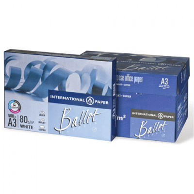 Бумага ксер. А3 BALLET Сlassic (пл.80 бел.96) 500л.