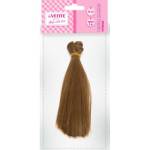 Волосы искусственные для кукол deVente 8001555 15см русые