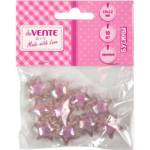 Бусины декоративные deVente 8001200 10 шт. Звездочки сиреневые