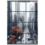 Блокнот-бизнес А5 80л. П-П Мегаполис в окне 80-7580