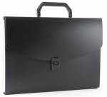 Папка Бюрократ Black Opal BLPP13 13 отдел. A4 пластик 0.7мм черный/ассорти 1481748