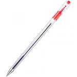 Ручка шарик.OPTION OP-03 красн. масл. 0,5 мм