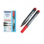 Маркер Centropen 8566 красный толс.