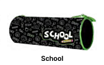 Пенал-тубус School на молнии ПТ-02