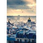 Записная книжка А4 80 л. П-П Птицы над городом 80-0856