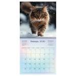 Календарь настенный перекидной 29х29 12 л. Коты 2026 381010
