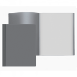 Папка с 30 карманами Attomex 3102403 серая