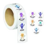 8385 Наклейки поощрительные в рулоне 1000 шт.