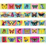 Закладки магнитные 25х200 Бабочки 243760
