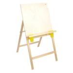 Мольберт напольный Хлопушка Студия планшет 60х60 см 120 см съемная полка 06111911