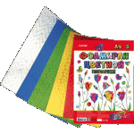 Фоамиран цветной А4 deVENTE 8013805 5 цв. 5 л. голограф.