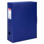 Короб архивный 100 мм пластик на кнопке BRAUBERG EXTRA  272894