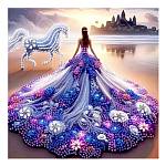 Мозаика алмазная 25х25 Девушка М-12636