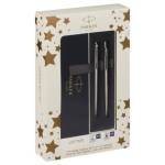 Ручка шарик.+перо Parker Jotter Stainless Steel CT синий 2093258