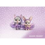 Клеенка для труда 50х35 Schoolformat Пушистые балерины для девочек КТКМ-ПБ