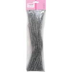 Проволока пушистая deVENTE 8000097 30 шт. блестящая серебро