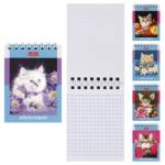 Блокнот А7 60 л. (спираль) Хатбер На мягких лапках 60Б7В1гр 