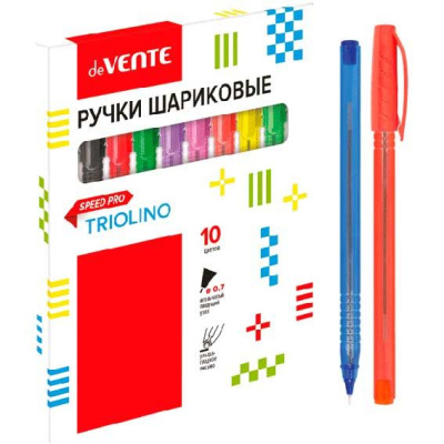 Набор ручек 10 цв. deVENTE 5073110