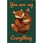 Блокнот-бизнес А6 96 л. Sweety Лисички 3169 тв. обл.