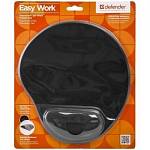 Коврик для мыши Defender EasyWork черный 50905