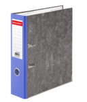 Папка - регистратор 80 мм BRAUDERG мрамор синий 220989
