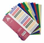 Разделитель А4 1-10 10 л. цвет. пластик Бюрократ ID125 362095