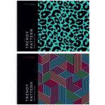 Альбом д\рис. 24 л. (спираль) ArtSpace Узоры. Pattern on black А24сп_44434