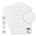 Бумага для акварели А2 10 л. 300 гр. 100% хлопок среднее зерно Гамма 20C00L810W30MG