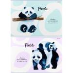 Альбом д\рис. 12 л. П-П Акварельная  панда мел.обл. 12-3756