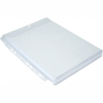 Папка-вкладыш на кнопке Silwerhof Daily А4, ПВХ, 180мкм, расшир.(НАБОР 5шт) 