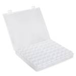 Органайзер пластиковый для бисера с ячейками 56шт Gamma ОМ-056 21x17.5x2.6см