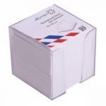 Блок для записей 9х9х9 белый в подставке ATTOMEX пл.70г/м2, бел.70% 2013405 